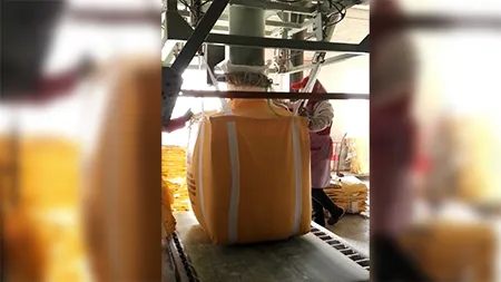 Máy đóng bao và xếp pallet Soda Ash (Natri cacbonat) tự động