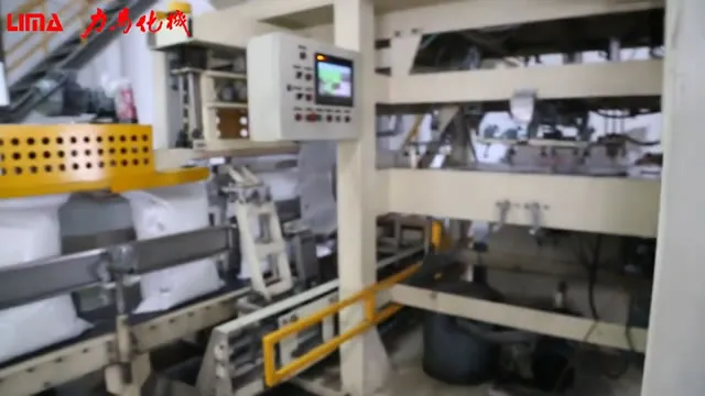 Máy Đóng Bao và Xếp Pallet Tự Động cho Hạt Nhựa PP (Công suất 1200 bao/giờ)