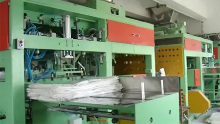 Dây chuyền cân, đóng bao và xếp pallet tự động