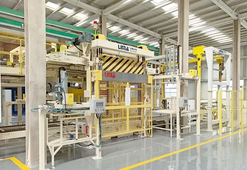 Máy bốc xếp bao lên pallet tự động cho xi măng