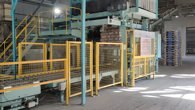 Máy xếp bao xi măng tự động   Việt Nam (1800 bao/giờ)